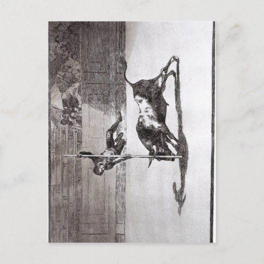 Carte Postale Goya La vitesse et l'audace de Juanito Api? ani da (Devant)