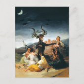 Carte postale Goya Witches Sabbath (Devant)