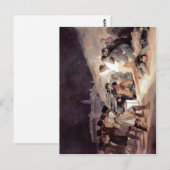 Carte Postale Goya y Lucientes, Francisco de Erschie ? forces (Devant / Derrière)