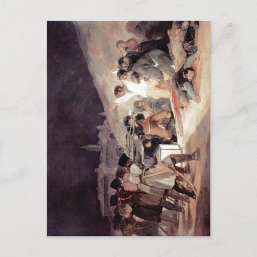 Carte Postale Goya y Lucientes, Francisco de Erschie ? forces (Devant)