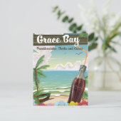 Carte Postale Grace Bay, Providenciales, Turks and Caicos Travel (Debout devant)