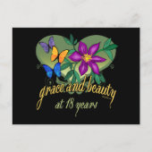 Carte Postale Grace et beauté à 18 ans (Devant)