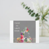 Carte Postale Grace Yoga Series (Debout devant)