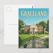 Carte Postale Graceland (Devant / Derrière)