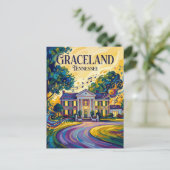 Carte Postale Graceland Tennessee (Debout devant)