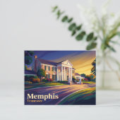 Carte Postale Graceland USA (Debout devant)
