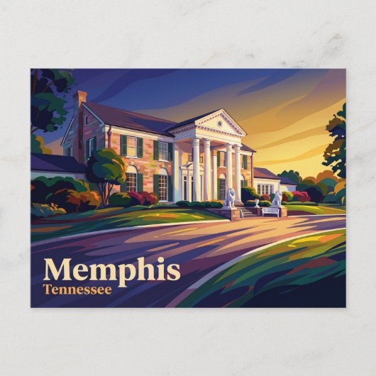 Carte Postale Graceland USA (Devant)