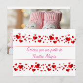 Carte Postale Gracias por ser parte de Nuestra Alegria Note Card (Devant / Derrière)