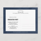 Carte postale Grad Initial ÉDITABLE COULEUR Grad G (Dos)