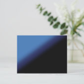 Carte postale Gradient Galaxy personnalisable (Debout devant)