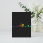 Carte Postale Gradient Skyline de Toronto (Debout devant)