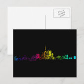 Carte Postale Gradient Skyline de Toronto (Devant / Derrière)