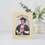 Carte Postale Graduation Arch Thank You postcard (Debout devant)