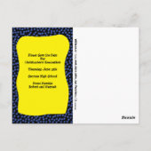 Carte Postale Graduation Comique Moderne Économisez La Date Anno (Dos)