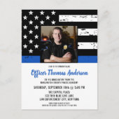 Carte Postale Graduation de la police application de la loi Phot (Devant)