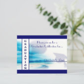 Carte postale ~ Graduation :: Invitation (Debout devant)