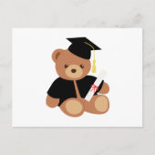 Carte Postale Graduation Teddy Bear (Devant)