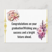 Carte Postale  Graduation- Universal Design for all ages (Devant)