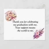 Carte Postale  Graduation- Universal Design for all ages (Devant)