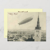 Carte Postale Graf Zeppelin à Tallinn vol.2 (Devant / Derrière)