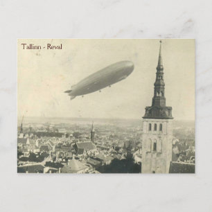 Carte Postale Graf Zeppelin à Tallinn vol.2