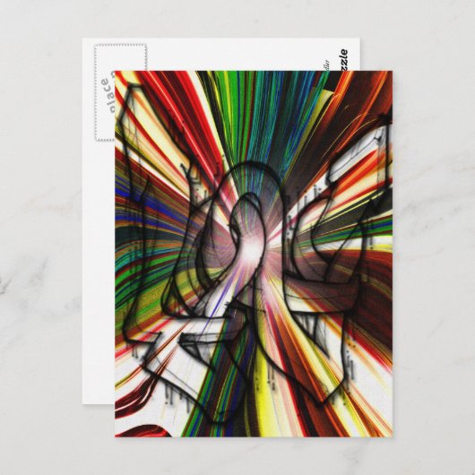 Carte Postale Graffiti (Devant / Derrière)