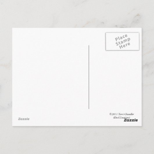 Carte Postale Graffiti (Dos)