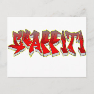 Carte Postale Graffiti