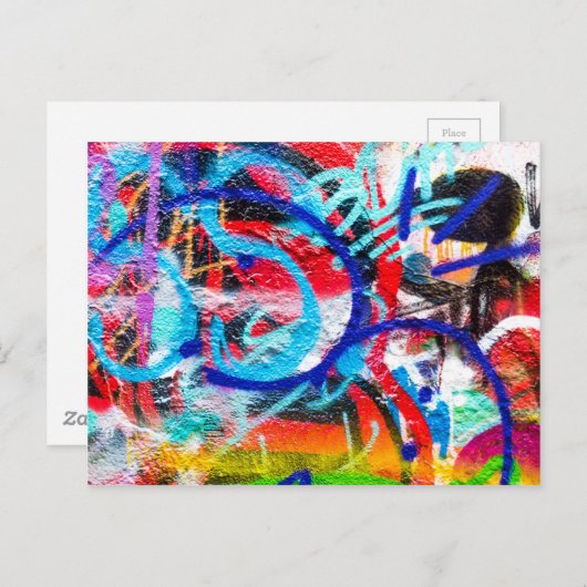 Carte Postale graffiti2 (Devant / Derrière)