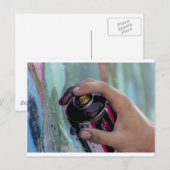 Carte Postale graffiti 002 (Devant / Derrière)