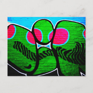 Carte Postale Graffiti 12 pcm