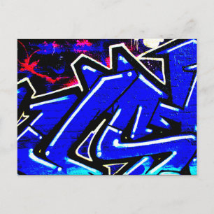 Carte Postale Graffiti 13 pccn