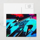 Carte Postale Graffiti 14 pccna (Devant / Derrière)