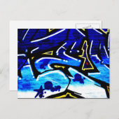 Carte Postale Graffiti 15 pcna (Devant / Derrière)