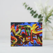 Carte Postale Graffiti 17 pccn (Debout devant)
