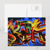Carte Postale Graffiti 17 pccn (Devant / Derrière)