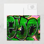 Carte Postale Graffiti 18 pc arc4 (Devant / Derrière)