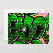 Carte Postale Graffiti 18 pcnm (Devant / Derrière)