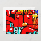 Carte Postale Graffiti 19 pcna (Devant / Derrière)