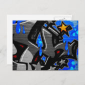 Carte Postale Graffiti 3 pccnm (Devant / Derrière)