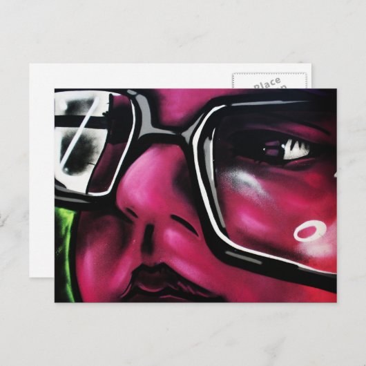 Carte Postale Graffiti 5 pccn arc3 (Devant / Derrière)