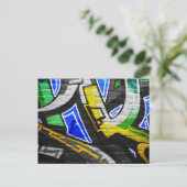 Carte Postale Graffiti 6 pccna (Debout devant)