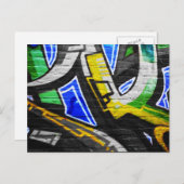 Carte Postale Graffiti 6 pccna (Devant / Derrière)