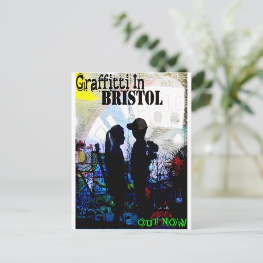 Carte Postale Graffiti À Bristol (Debout devant)
