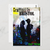 Carte Postale Graffiti À Bristol (Devant / Derrière)