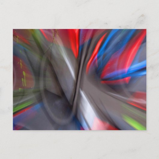 Carte Postale Graffiti Abstrait (Devant)