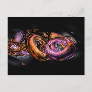 Carte Postale Graffiti Abstrait