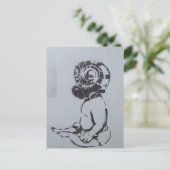 Carte postale graffiti anglaise (Debout devant)
