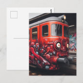 Carte postale Graffiti Art (Devant / Derrière)