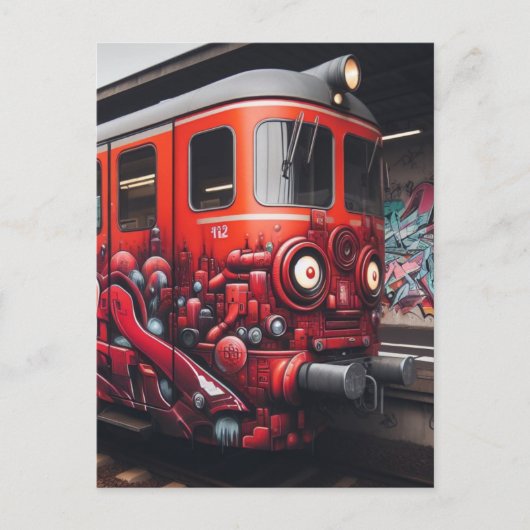 Carte postale Graffiti Art (Devant)